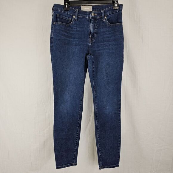 Everlane Mid Rise Skinny Women's Sizs 30 Jeans Blue Medium Wash - Picture 2 of 8